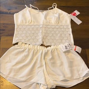 NWT! Bridal Short/Tank Sleep Set